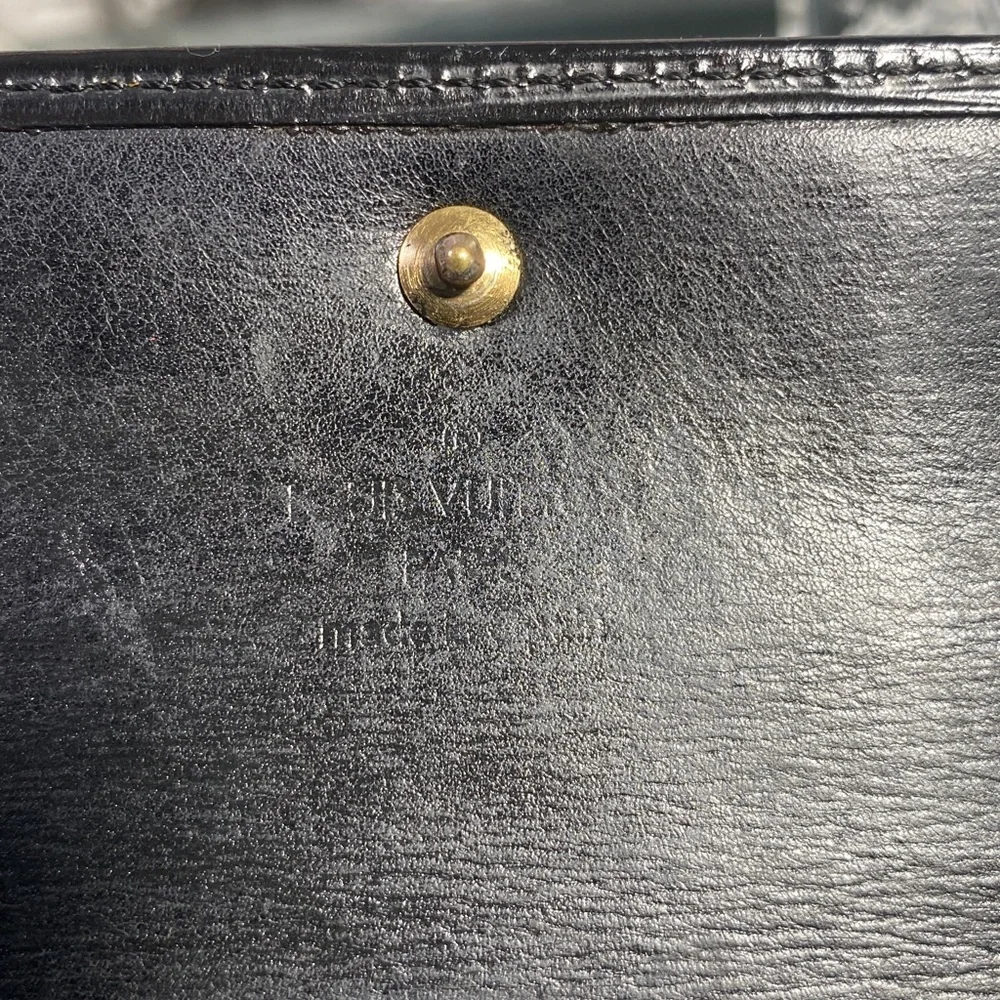 Authentic Louis Vuitton Black Epi International Wallet